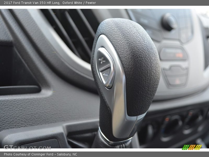 Oxford White / Pewter 2017 Ford Transit Van 350 HR Long