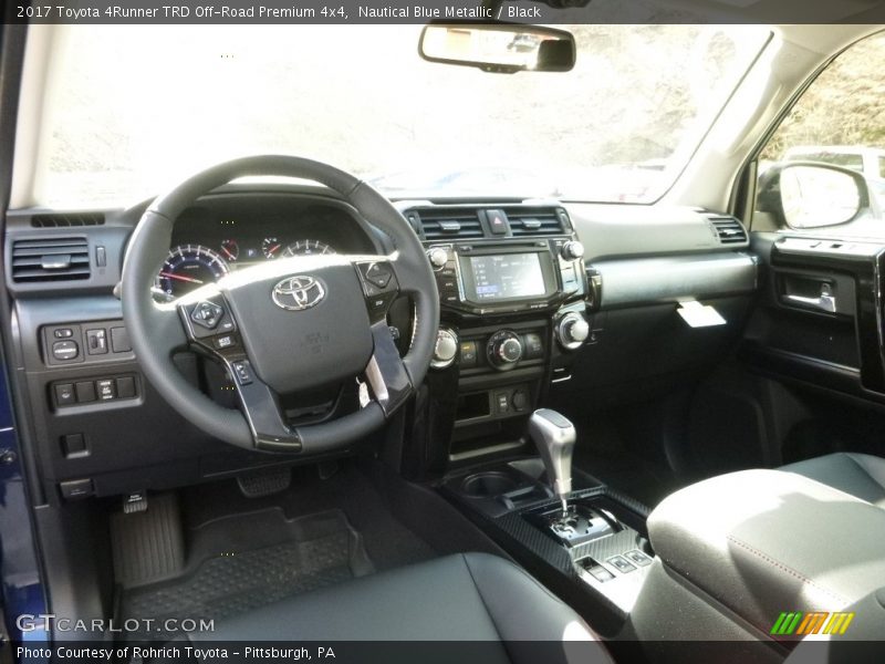 Nautical Blue Metallic / Black 2017 Toyota 4Runner TRD Off-Road Premium 4x4