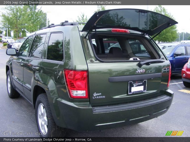 Jeep Green Metallic / Medium Khaki/Dark Khaki 2009 Jeep Grand Cherokee Laredo