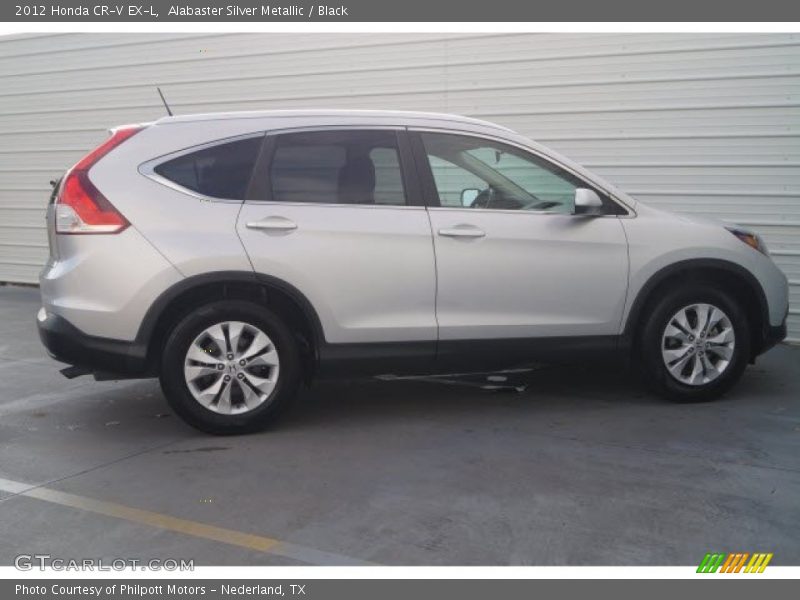Alabaster Silver Metallic / Black 2012 Honda CR-V EX-L