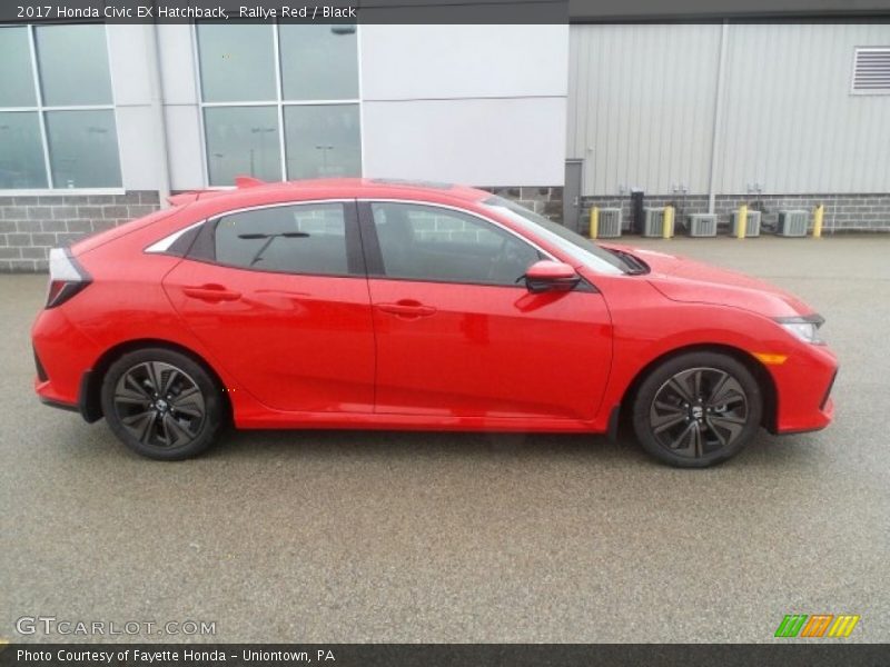  2017 Civic EX Hatchback Rallye Red