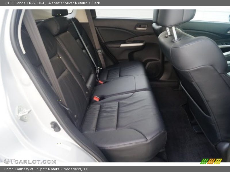 Alabaster Silver Metallic / Black 2012 Honda CR-V EX-L