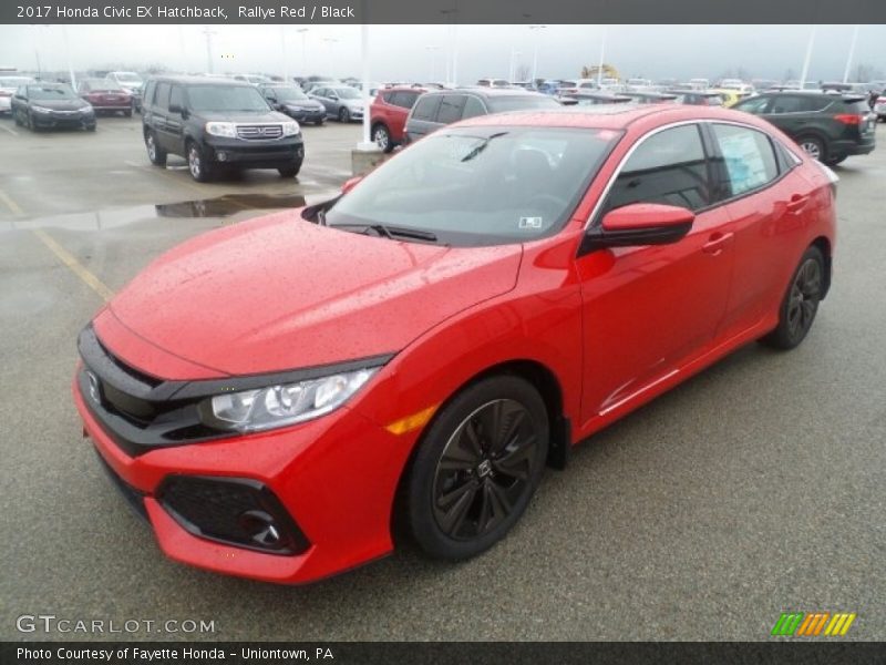  2017 Civic EX Hatchback Rallye Red