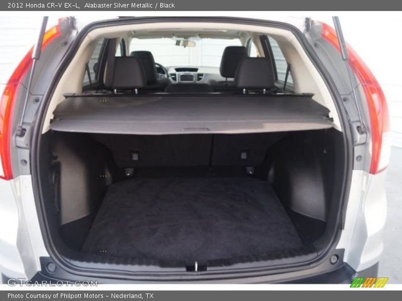 Alabaster Silver Metallic / Black 2012 Honda CR-V EX-L