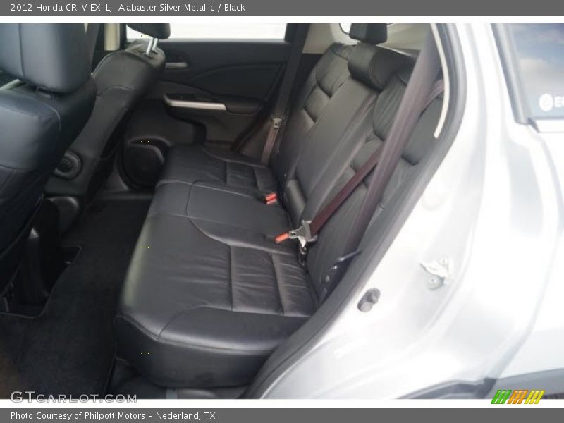 Alabaster Silver Metallic / Black 2012 Honda CR-V EX-L