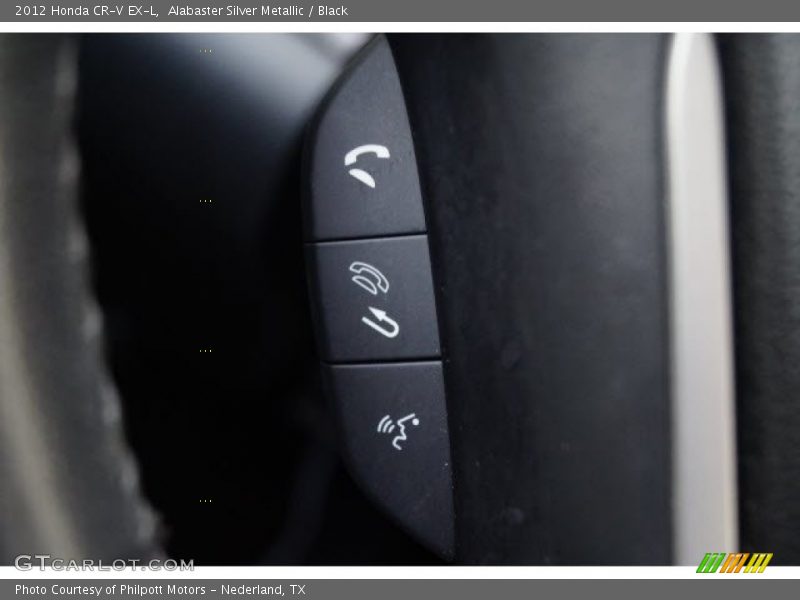 Alabaster Silver Metallic / Black 2012 Honda CR-V EX-L
