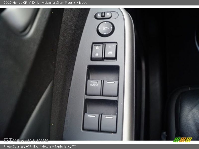 Alabaster Silver Metallic / Black 2012 Honda CR-V EX-L