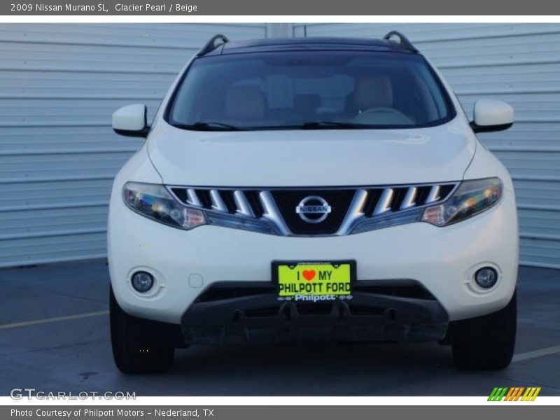 Glacier Pearl / Beige 2009 Nissan Murano SL