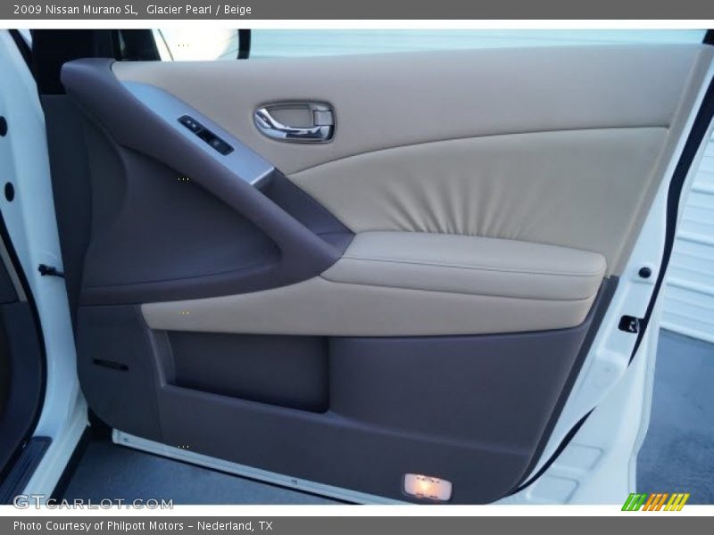 Glacier Pearl / Beige 2009 Nissan Murano SL