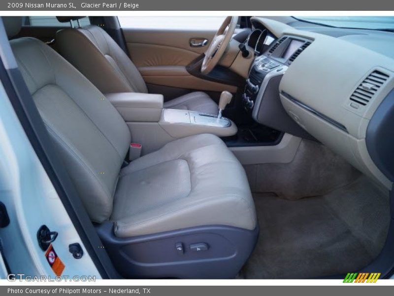 Glacier Pearl / Beige 2009 Nissan Murano SL