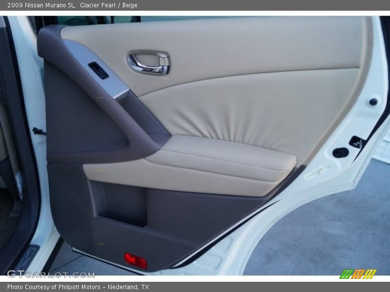 Glacier Pearl / Beige 2009 Nissan Murano SL