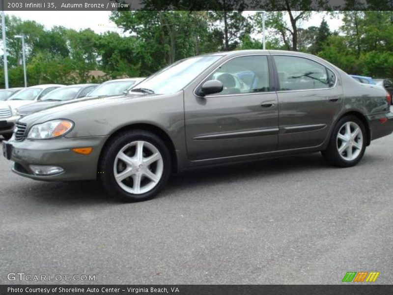 Autumn Bronze / Willow 2003 Infiniti I 35