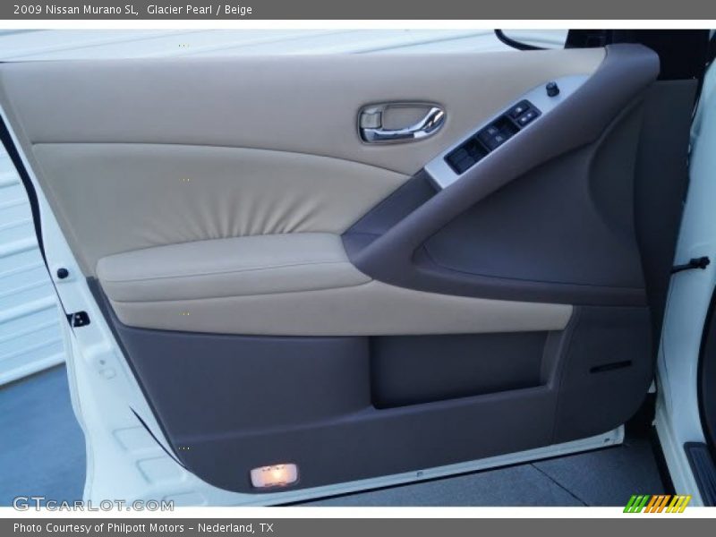 Glacier Pearl / Beige 2009 Nissan Murano SL