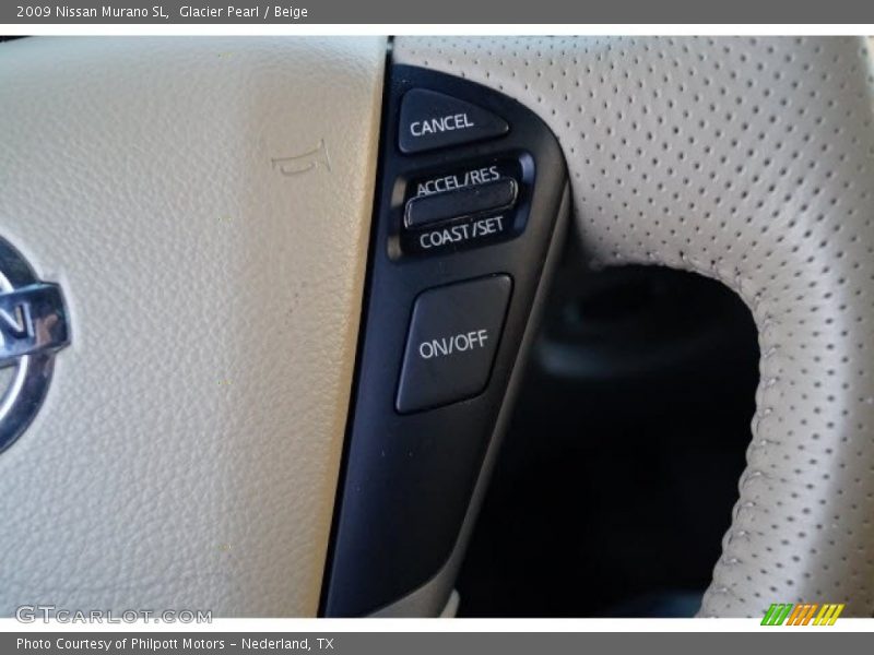 Glacier Pearl / Beige 2009 Nissan Murano SL
