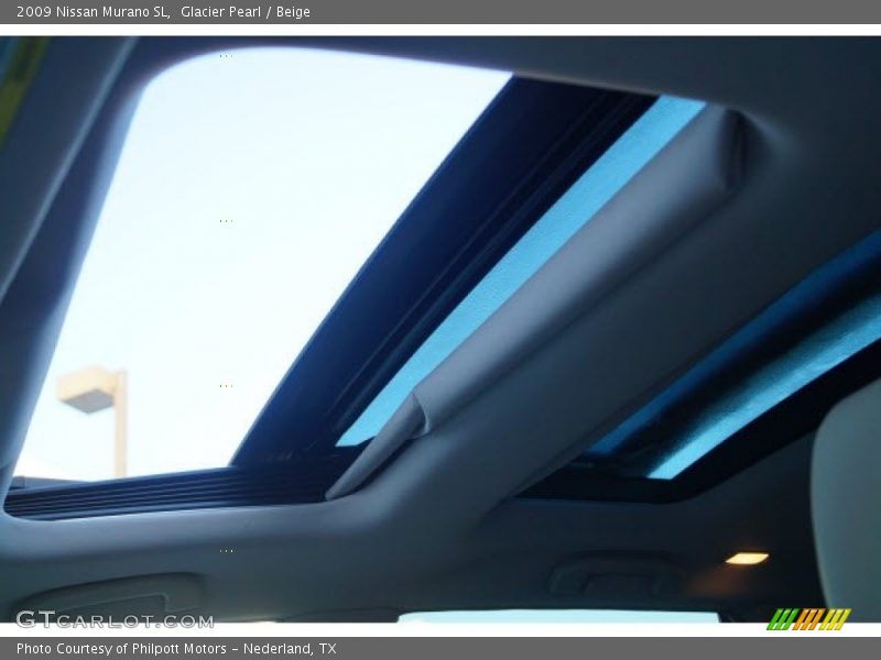 Glacier Pearl / Beige 2009 Nissan Murano SL