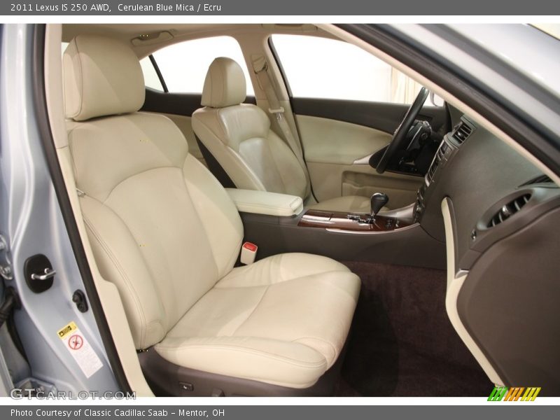 Cerulean Blue Mica / Ecru 2011 Lexus IS 250 AWD