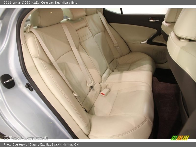 Cerulean Blue Mica / Ecru 2011 Lexus IS 250 AWD