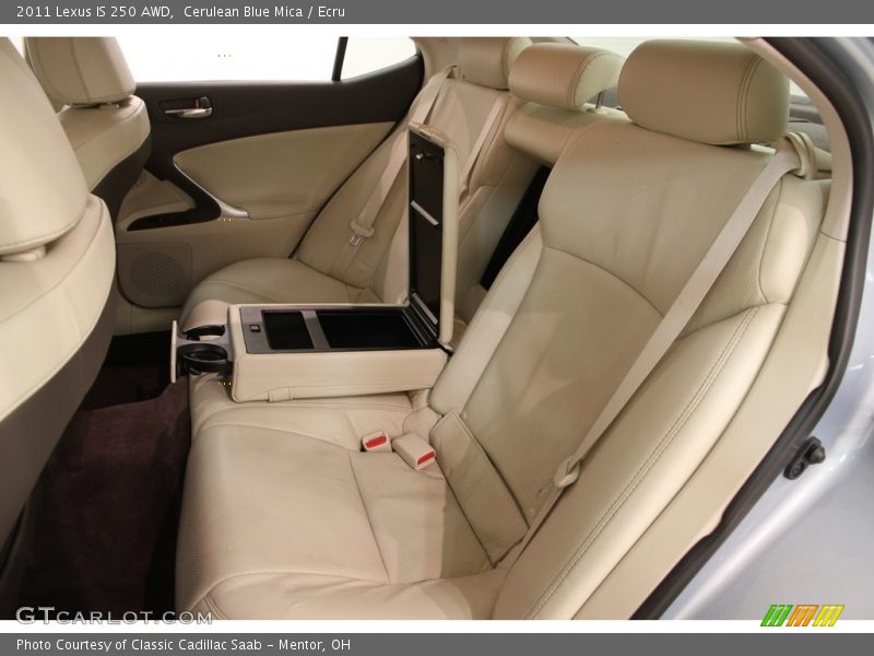 Cerulean Blue Mica / Ecru 2011 Lexus IS 250 AWD