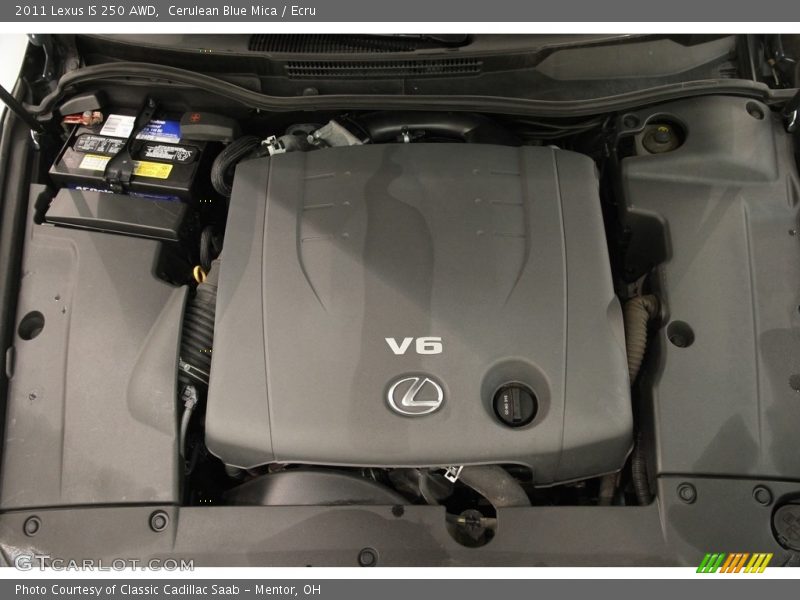 Cerulean Blue Mica / Ecru 2011 Lexus IS 250 AWD