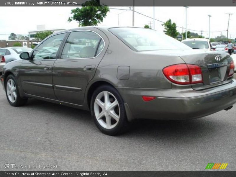 Autumn Bronze / Willow 2003 Infiniti I 35