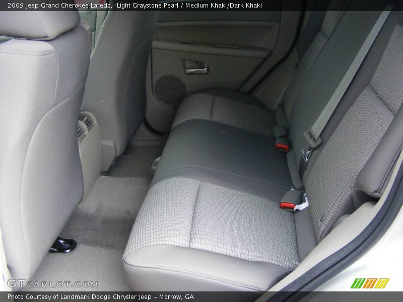 Light Graystone Pearl / Medium Khaki/Dark Khaki 2009 Jeep Grand Cherokee Laredo