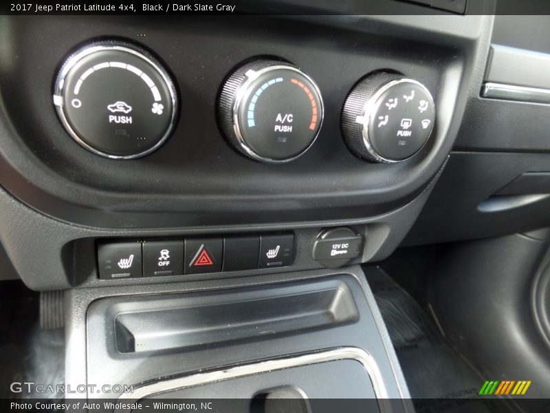 Black / Dark Slate Gray 2017 Jeep Patriot Latitude 4x4