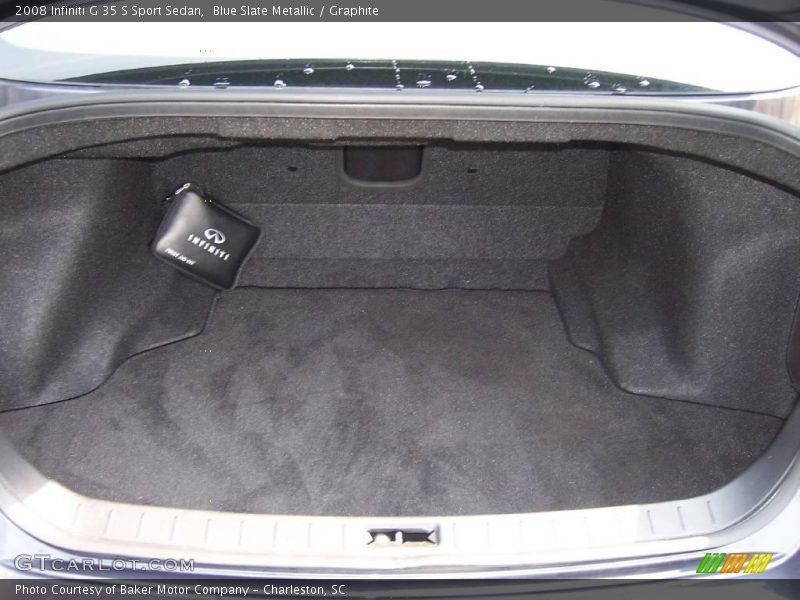 Blue Slate Metallic / Graphite 2008 Infiniti G 35 S Sport Sedan