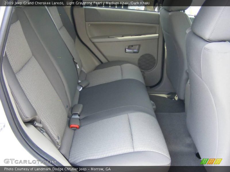 Light Graystone Pearl / Medium Khaki/Dark Khaki 2009 Jeep Grand Cherokee Laredo