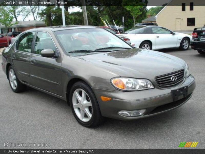 Autumn Bronze / Willow 2003 Infiniti I 35
