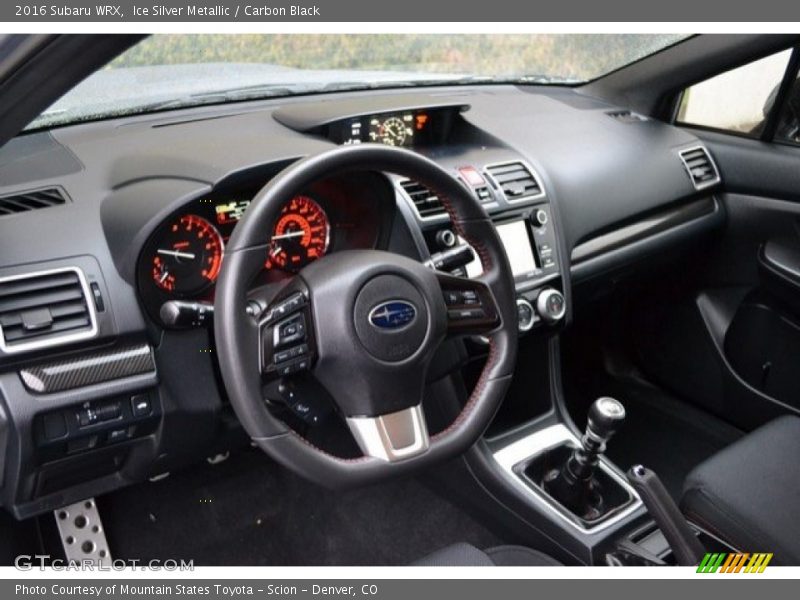 Ice Silver Metallic / Carbon Black 2016 Subaru WRX