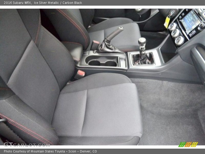 Ice Silver Metallic / Carbon Black 2016 Subaru WRX