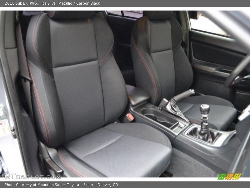 Ice Silver Metallic / Carbon Black 2016 Subaru WRX