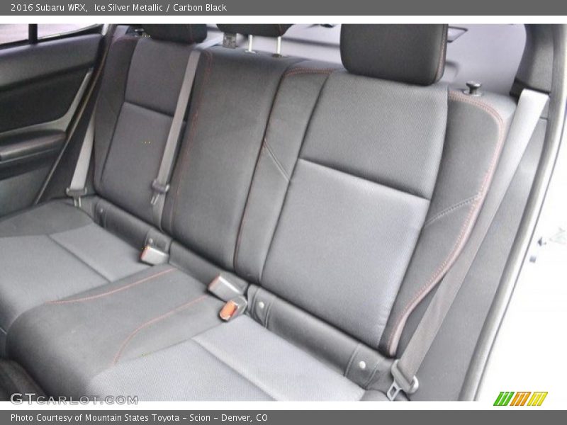 Ice Silver Metallic / Carbon Black 2016 Subaru WRX