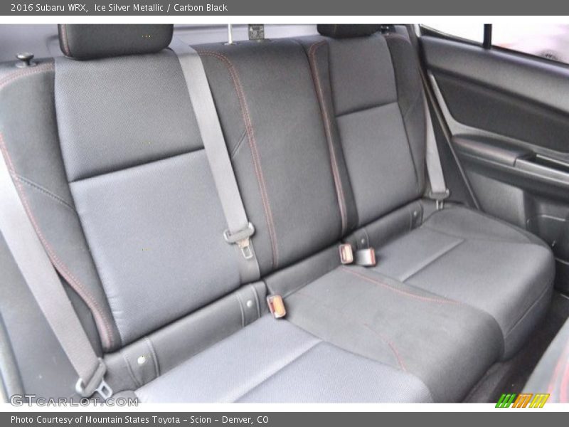 Ice Silver Metallic / Carbon Black 2016 Subaru WRX