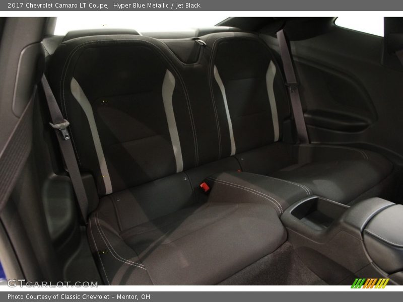 Hyper Blue Metallic / Jet Black 2017 Chevrolet Camaro LT Coupe
