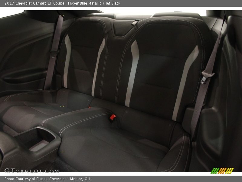 Hyper Blue Metallic / Jet Black 2017 Chevrolet Camaro LT Coupe