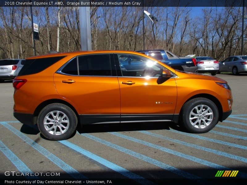  2018 Equinox LT AWD Orange Burst Metallic