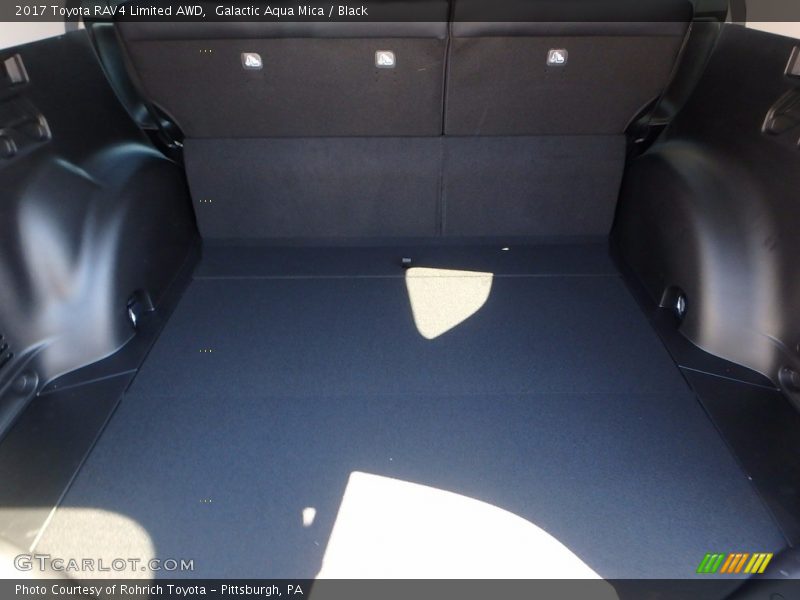 Galactic Aqua Mica / Black 2017 Toyota RAV4 Limited AWD