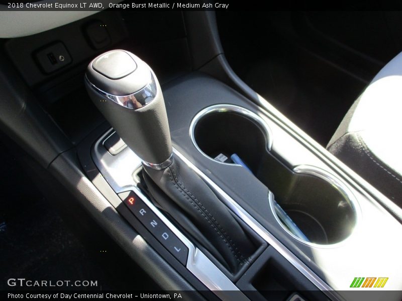 Orange Burst Metallic / Medium Ash Gray 2018 Chevrolet Equinox LT AWD