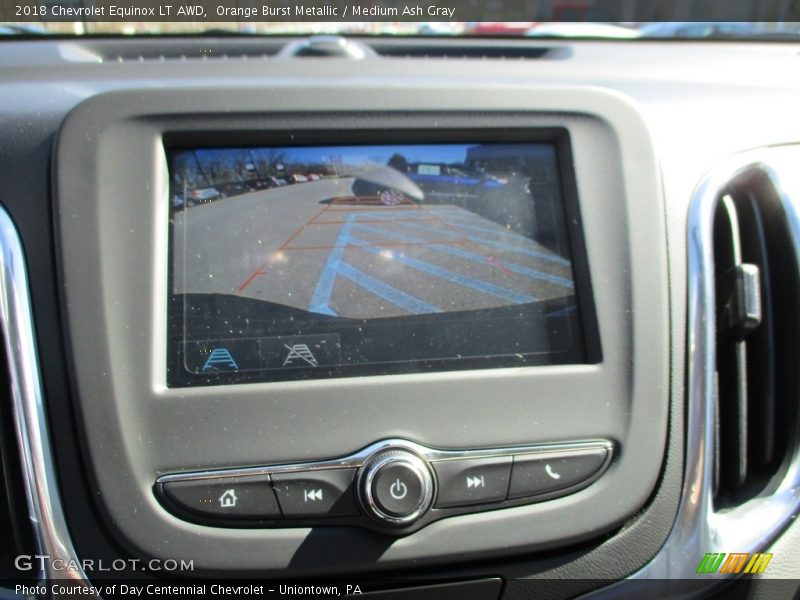 Orange Burst Metallic / Medium Ash Gray 2018 Chevrolet Equinox LT AWD