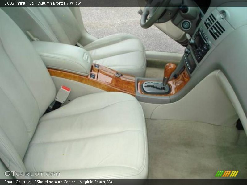 Autumn Bronze / Willow 2003 Infiniti I 35