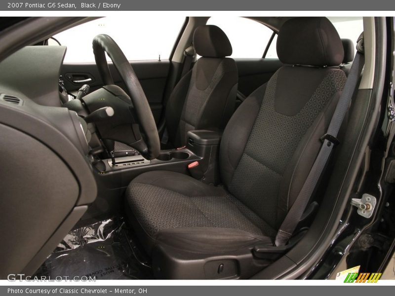 Black / Ebony 2007 Pontiac G6 Sedan