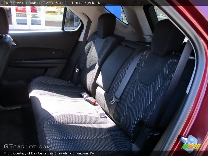 Siren Red Tintcoat / Jet Black 2017 Chevrolet Equinox LT AWD
