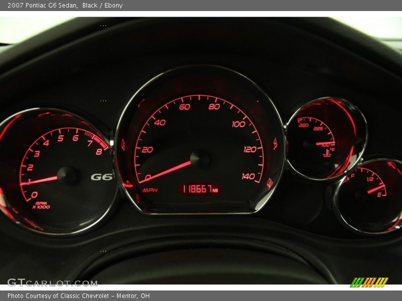 Black / Ebony 2007 Pontiac G6 Sedan