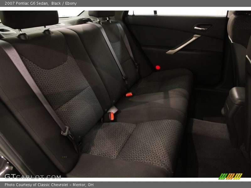 Black / Ebony 2007 Pontiac G6 Sedan