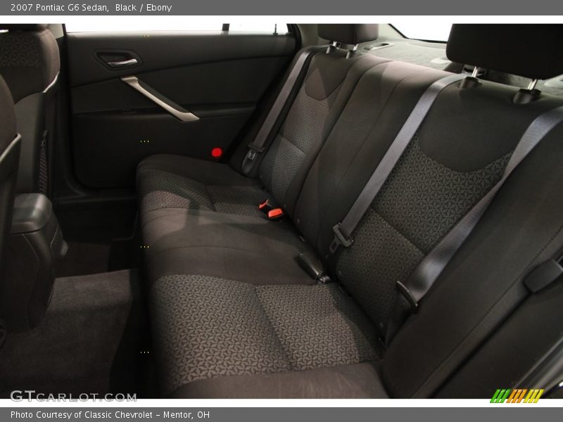 Black / Ebony 2007 Pontiac G6 Sedan