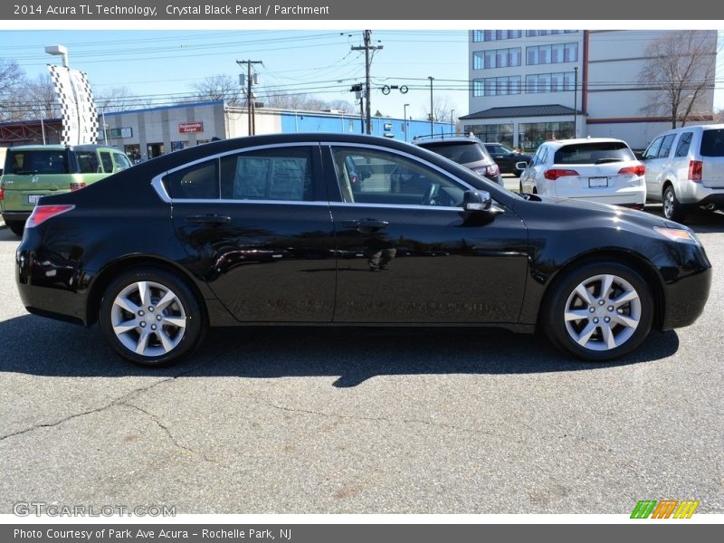 Crystal Black Pearl / Parchment 2014 Acura TL Technology