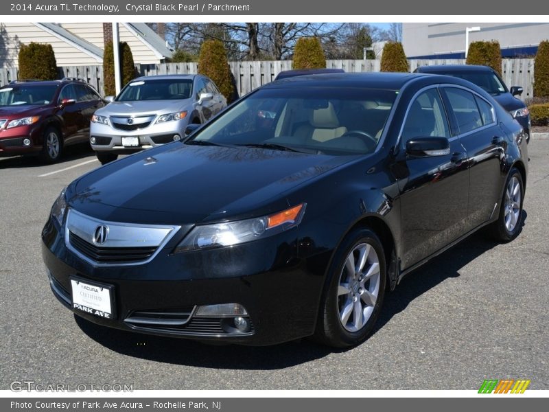 Crystal Black Pearl / Parchment 2014 Acura TL Technology