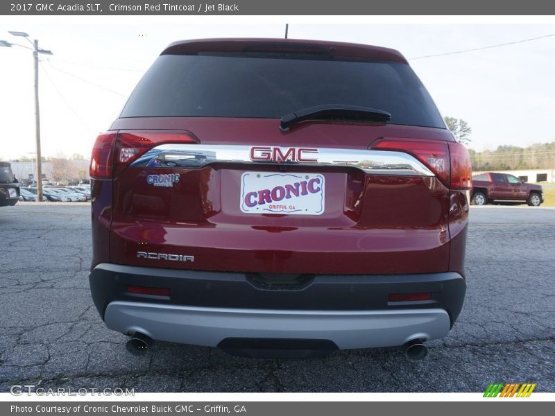 Crimson Red Tintcoat / Jet Black 2017 GMC Acadia SLT