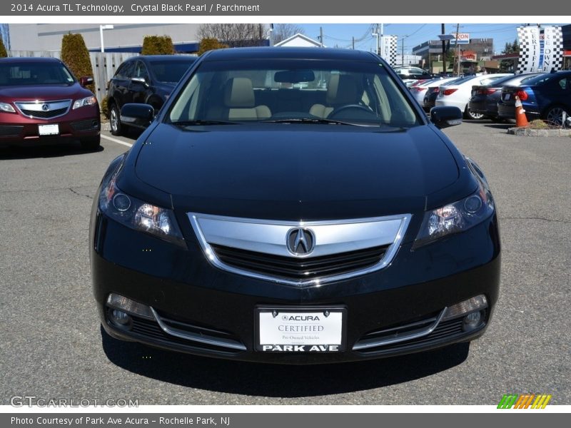 Crystal Black Pearl / Parchment 2014 Acura TL Technology